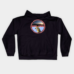 South Africa Wildlife and places Kids Hoodie
